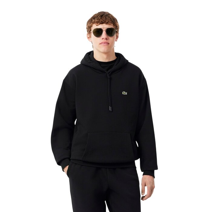 Lacoste Sweatshirt à Capuche Molleton - Noir