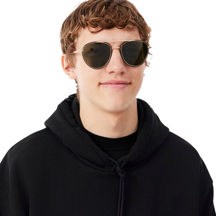 Lacoste Sweatshirt à Capuche Molleton - Noir