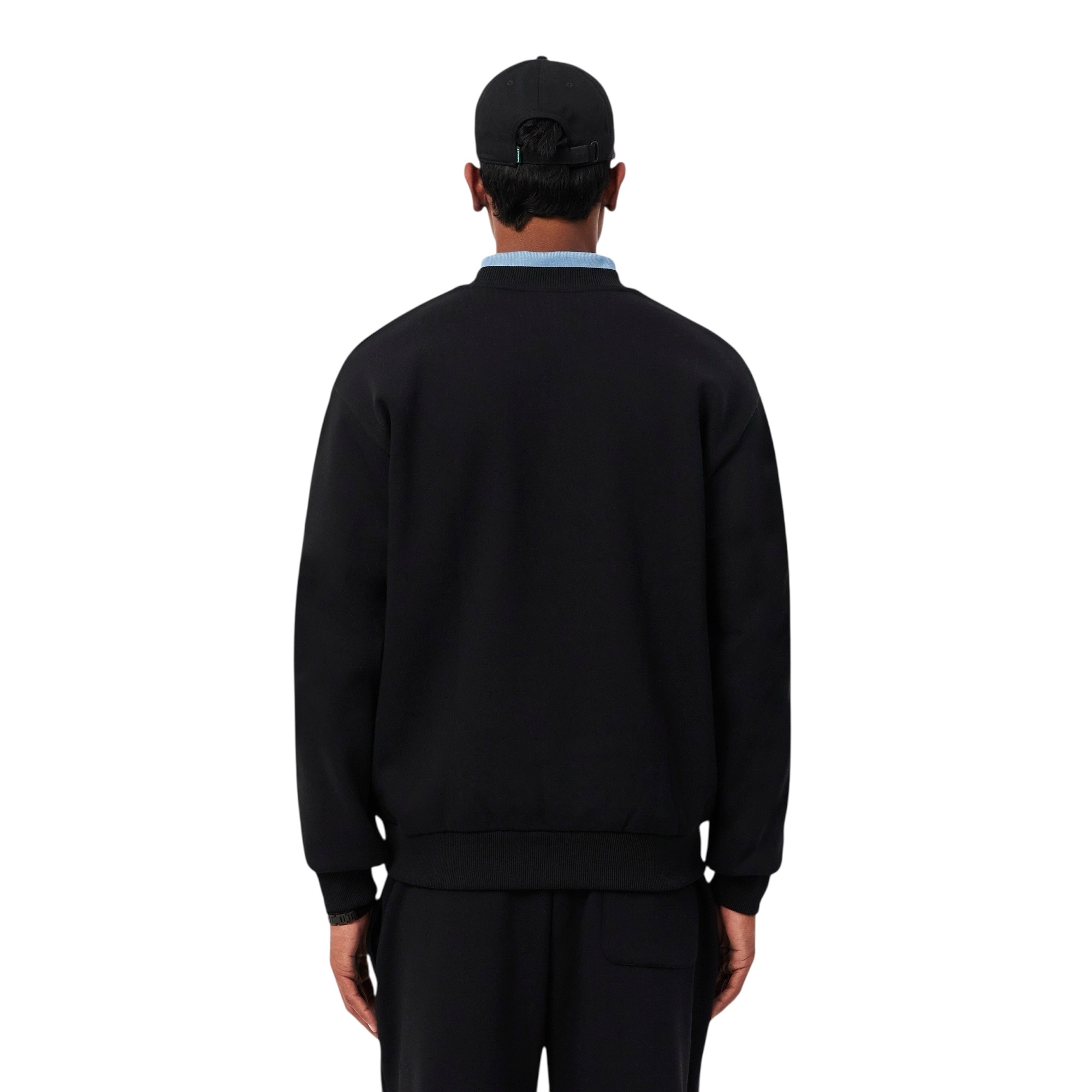 Lacoste Sweatshirt Molleton Coton - Noir