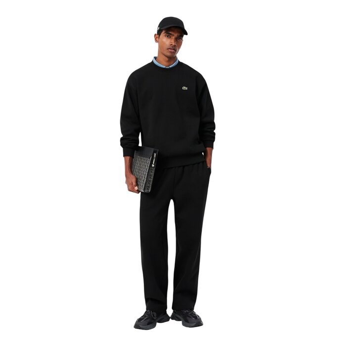 Lacoste Sweatshirt Molleton Coton - Noir