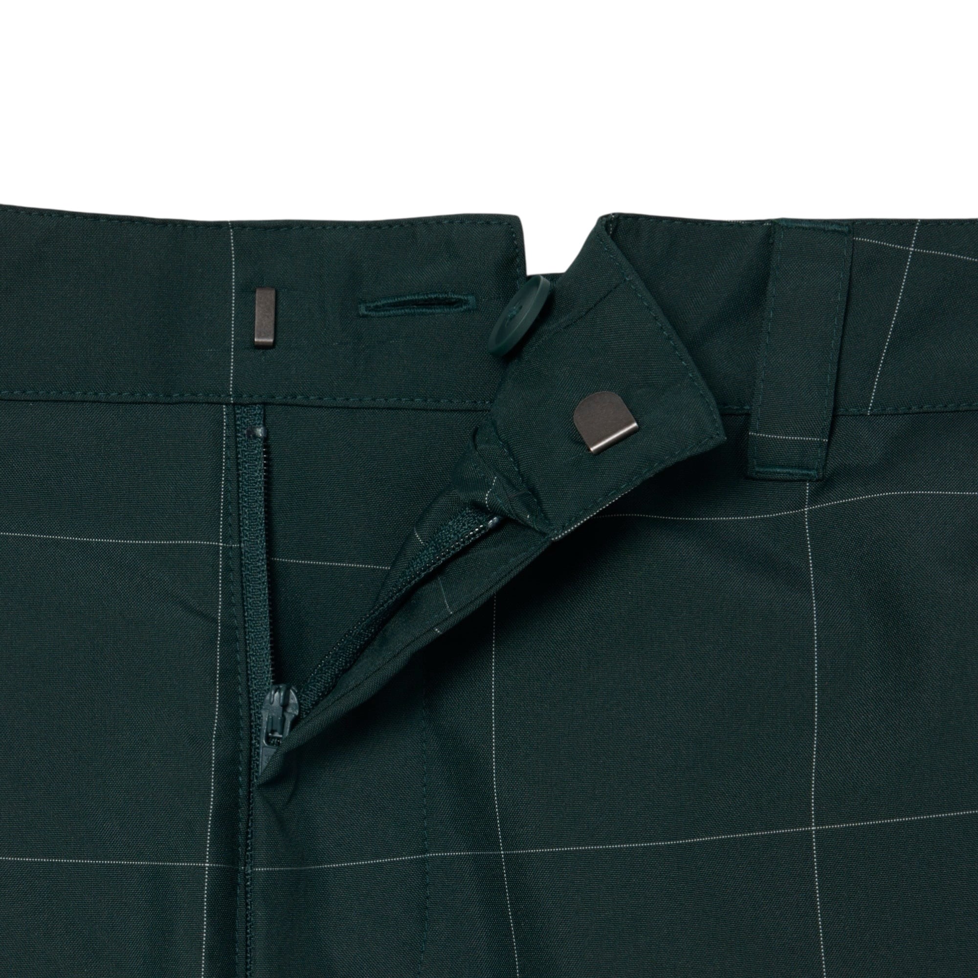 Lacoste Pantalon Golf à Carreaux Déperlant - Vert