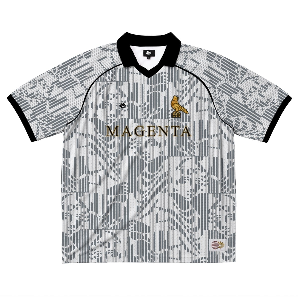 Magenta Tati Fc Jersey - White