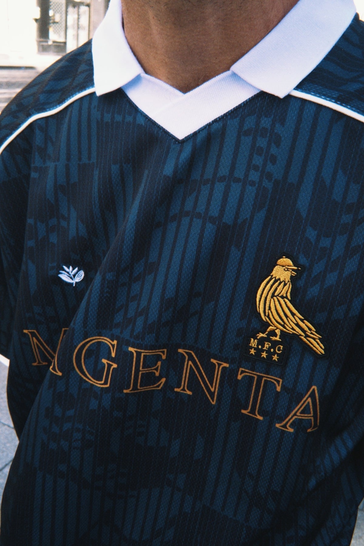 Magenta Tati Fc Jersey - Black