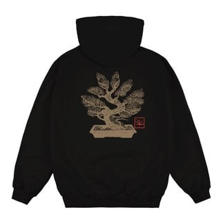 Magenta Bonsai Hoodie - Black