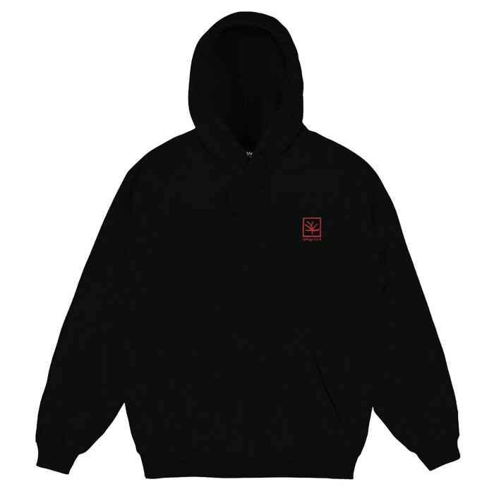 Magenta Bonsai Hoodie - Black