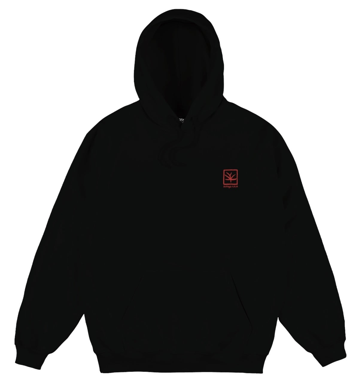 Magenta Bonsai Hoodie - Black