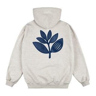 Magenta Denim Plant Hoodie - Ash