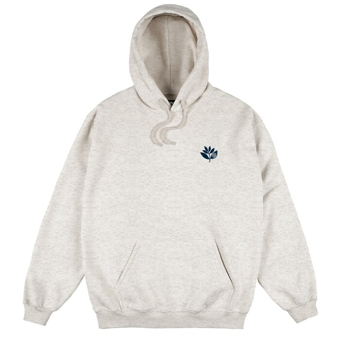 Magenta Denim Plant Hoodie - Ash