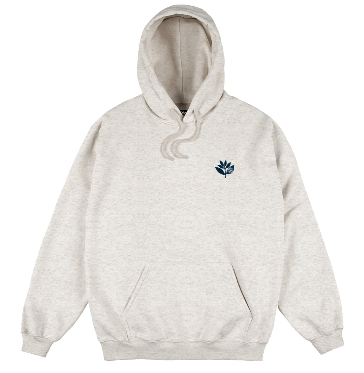 Magenta Denim Plant Hoodie - Ash