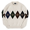 Academy Knit Crewneck - Natural