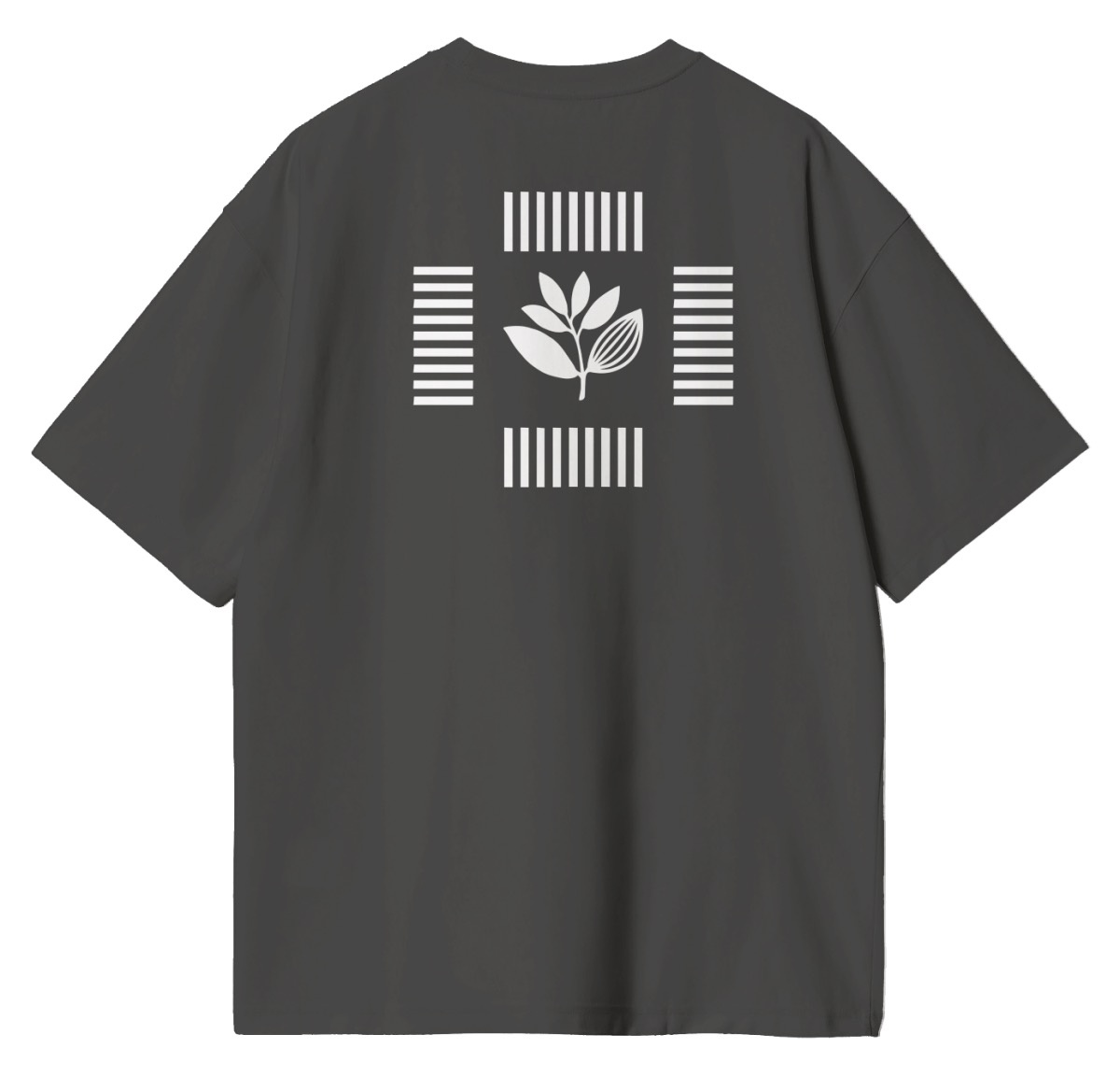 Magenta Crossroad T-Shirt - Charcoal