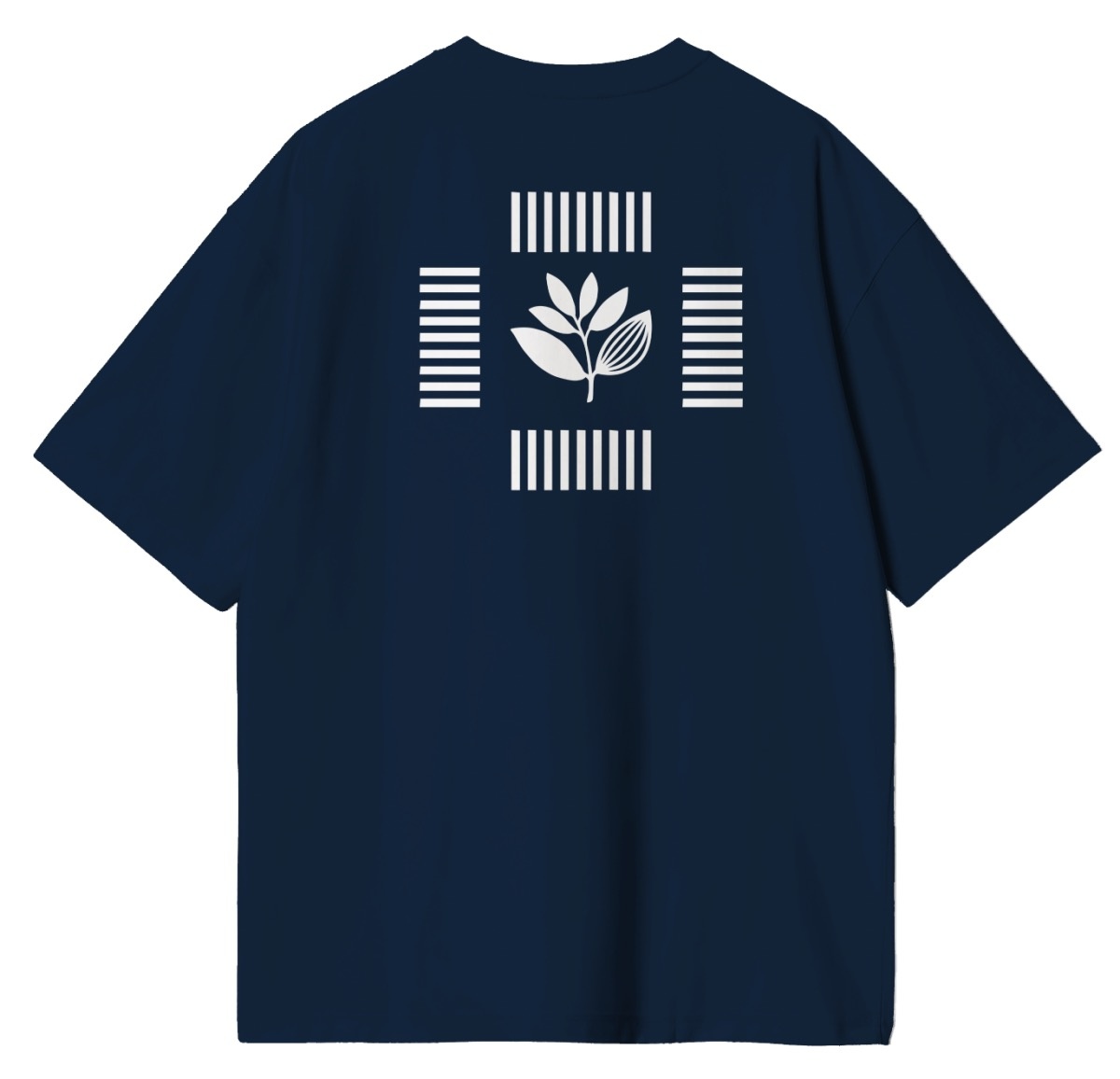 Magenta Crossroad T-Shirt - Navy
