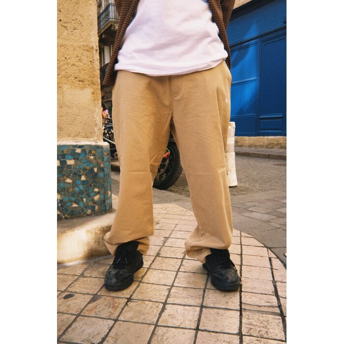 Magenta Staple Pants - Beige
