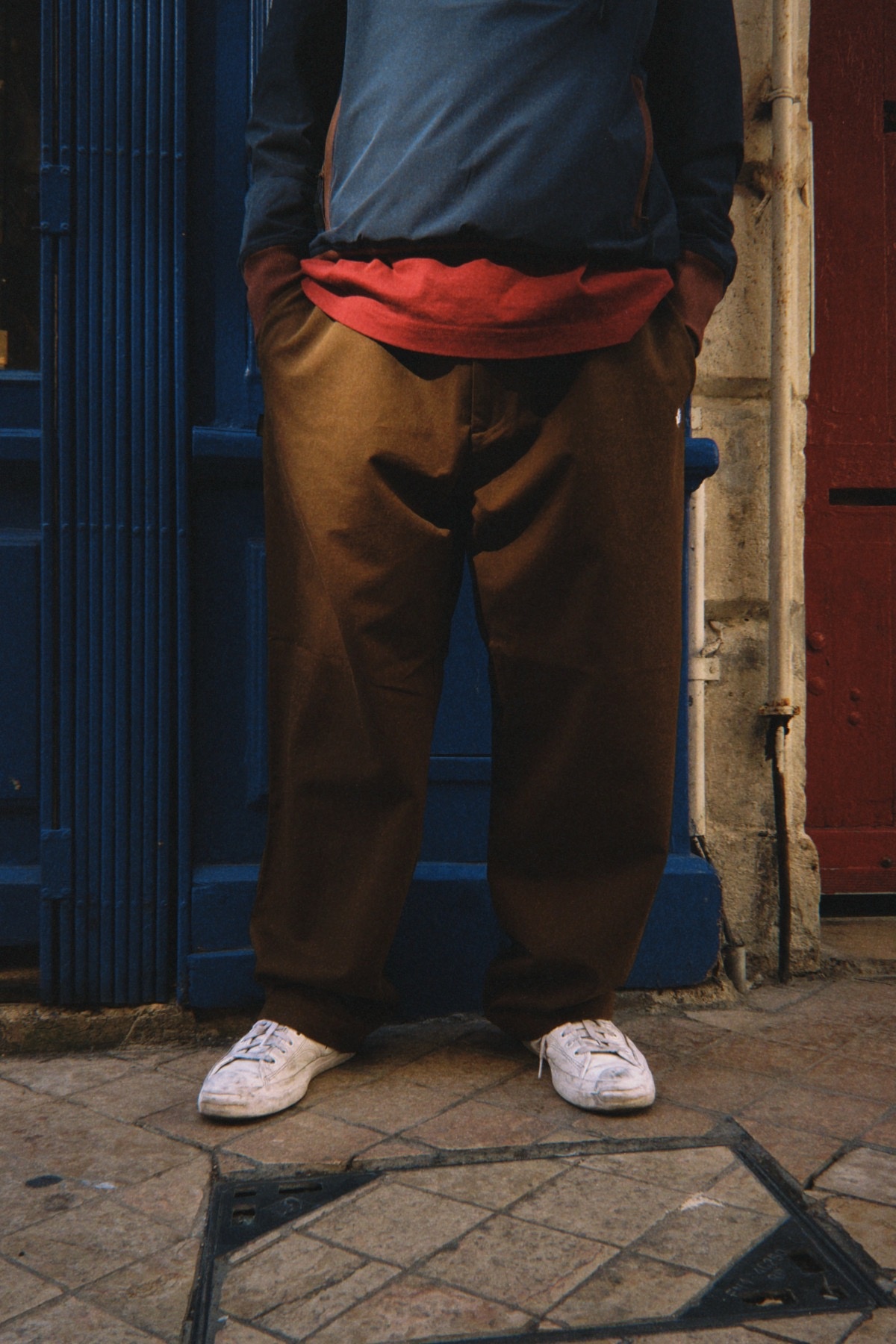 Magenta Staple Pants - Chocolate