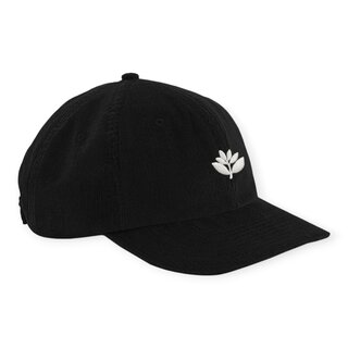 Magenta Bossed Cord Hat - Black
