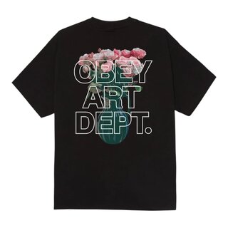Obey Art Dept T-shirt - Black