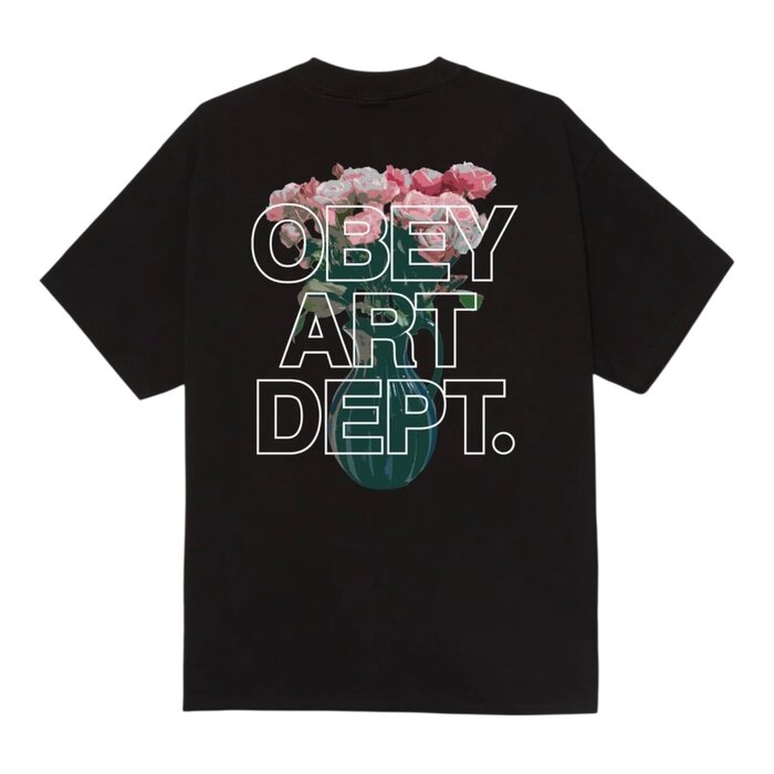 Obey Art Dept T-shirt - Black
