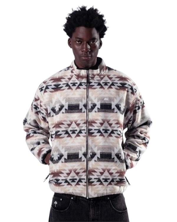 Hélas Lando Full Zip Jacket - Off White