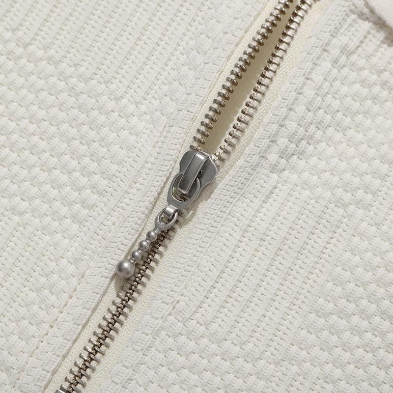 Hélas Paulo L/S Knit Polo - Off White