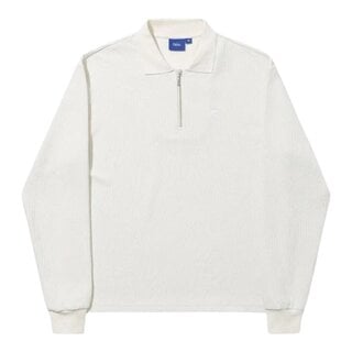 Hélas Paulo L/S Knit Polo - Off White