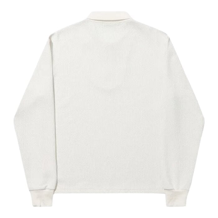Hélas Paulo L/S Knit Polo - Off White
