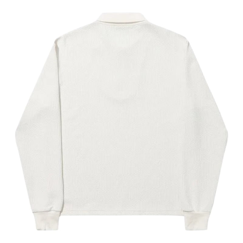 Hélas Paulo L/S Knit Polo - Off White