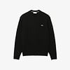 Pull Torsadé en Laine Col Rond - Vert Foncé