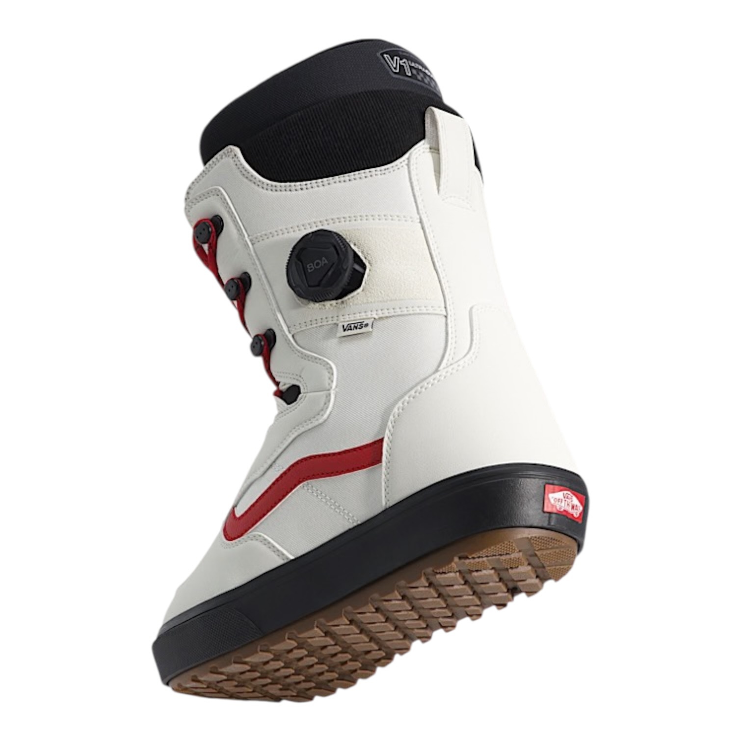 Vans Invado OG - Marshmallow/Racing Red