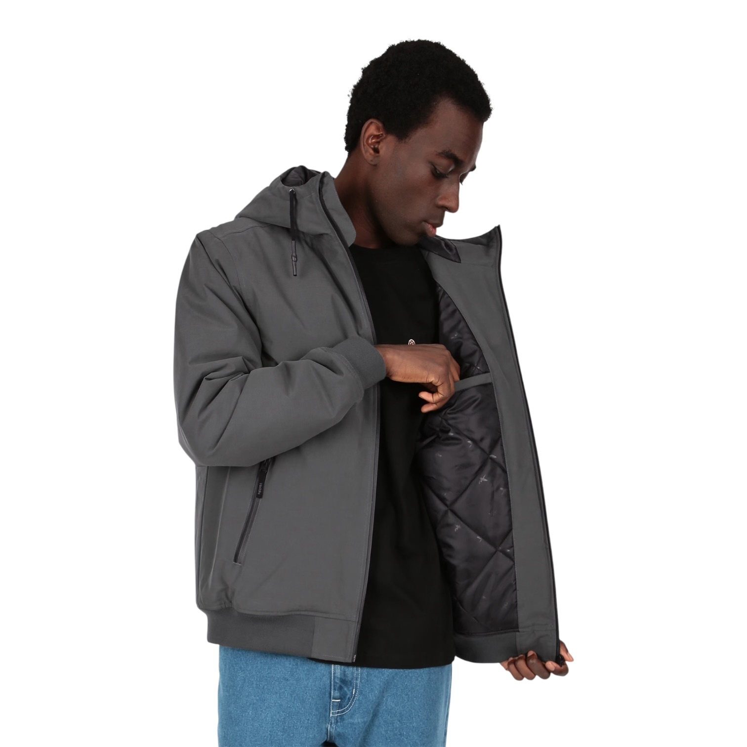 Irie Daily Nilas Jacket - Coal