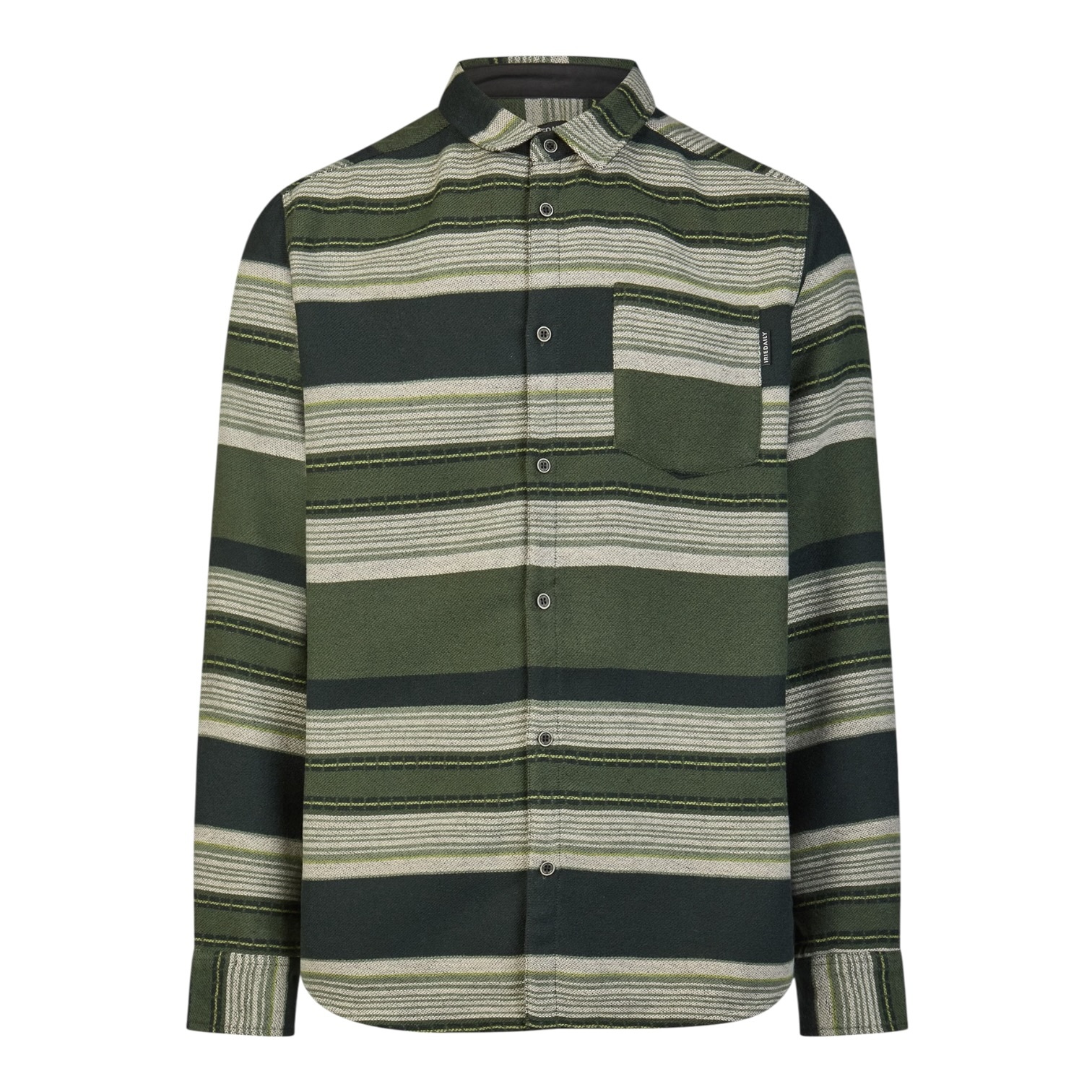 Irie Daily Santania Shirt - Black Olive