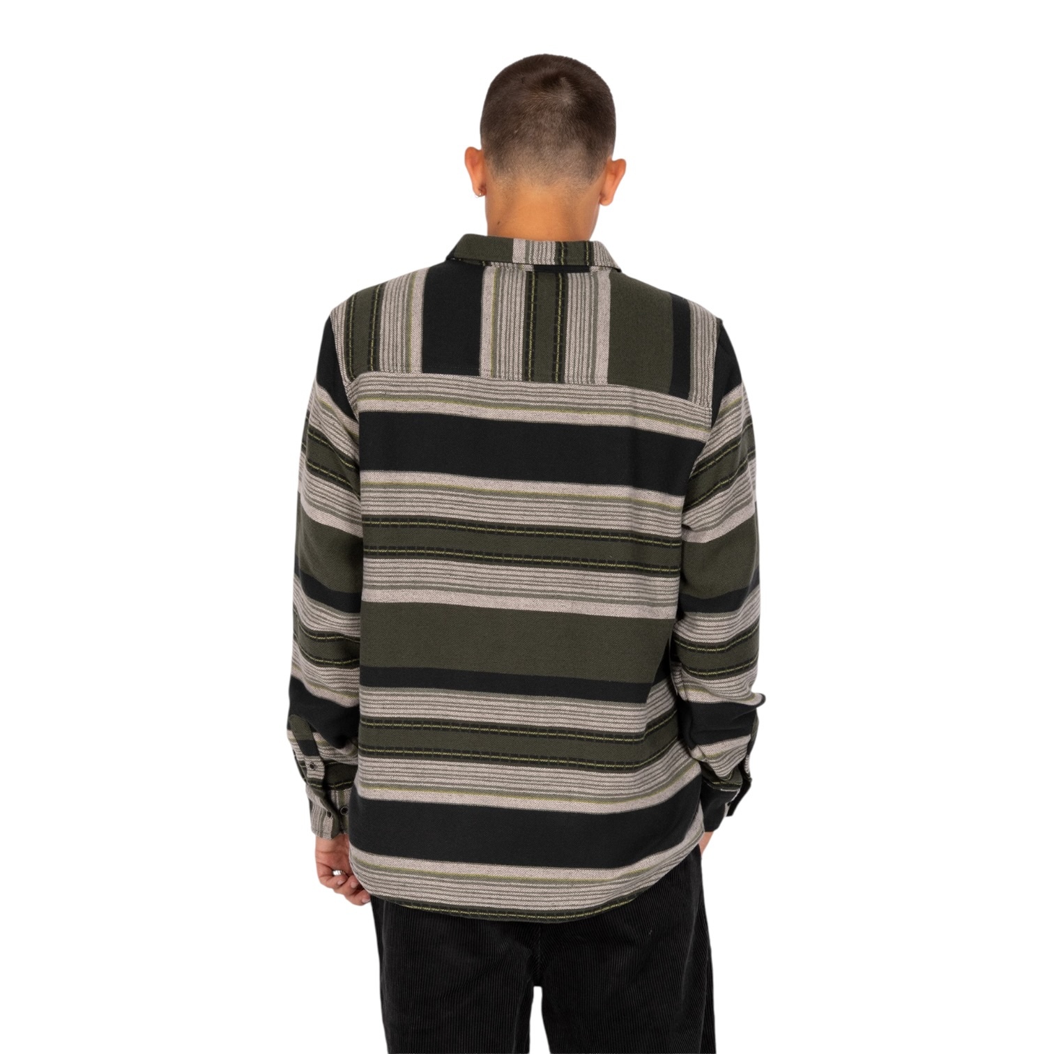 Irie Daily Santania Shirt - Black Olive