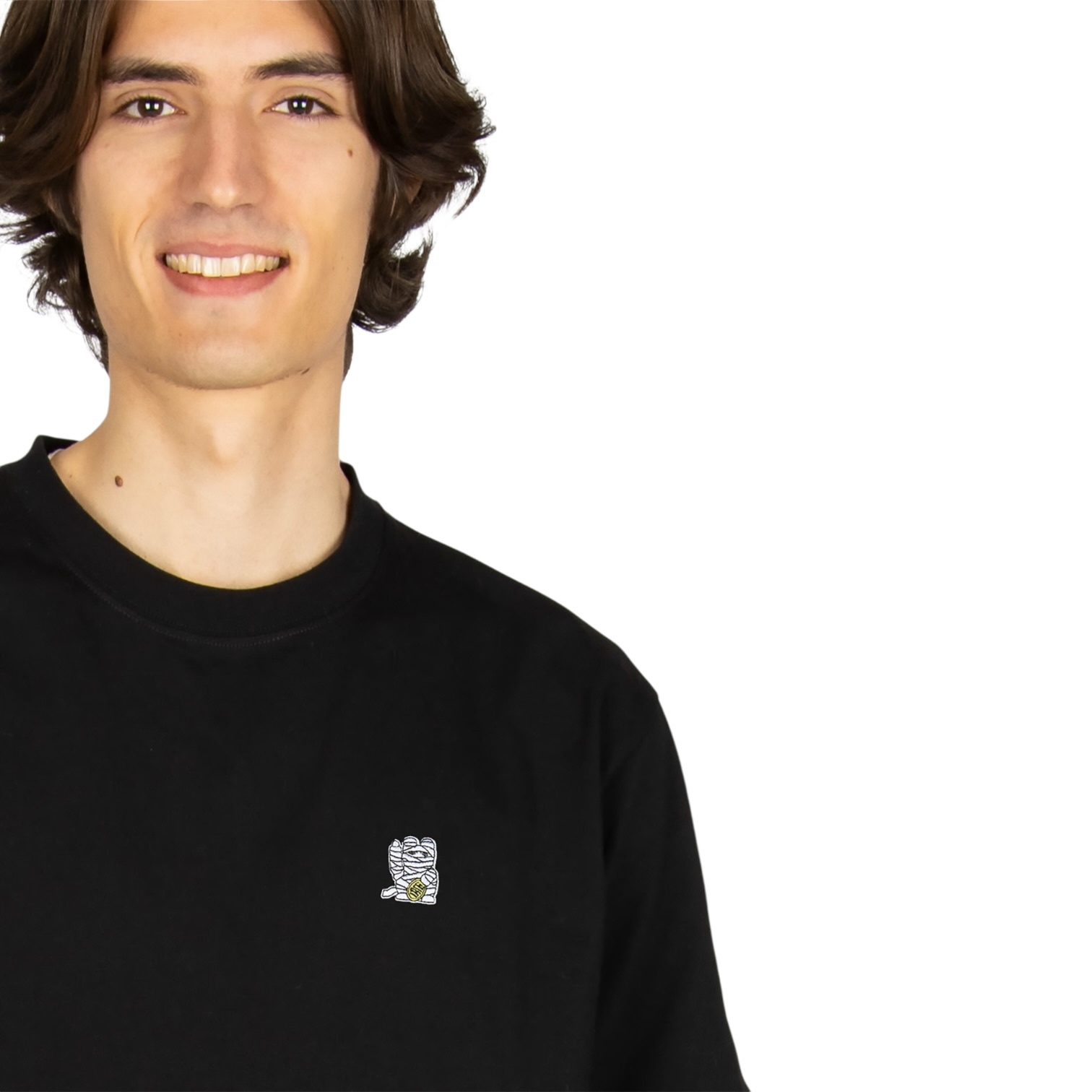Irie Daily Mummy Cat T-Shirt - Black