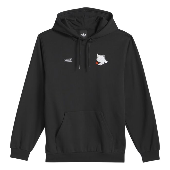 Adidas Skateboarding Temple of Skate Foo Dog Hooded - Black