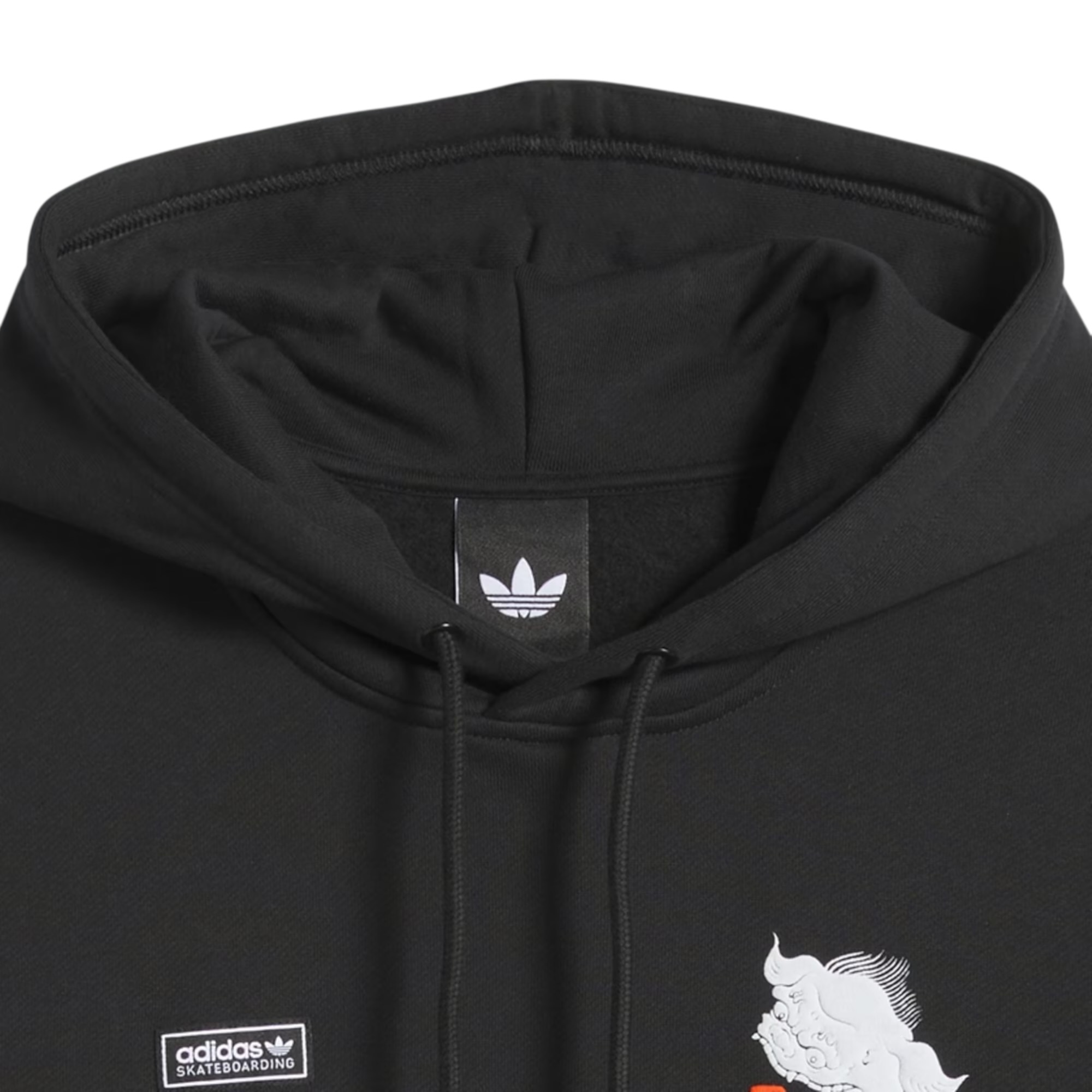 Adidas Skateboarding Temple of Skate Foo Dog Hooded - Black