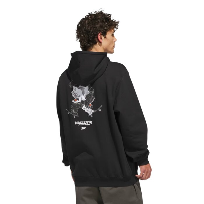 Adidas Skateboarding Temple of Skate Foo Dog Hooded - Black