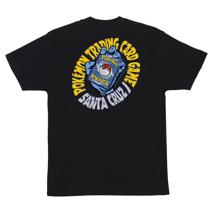 Santa Cruz Pokemon TCG Hand T-Shirt - Black