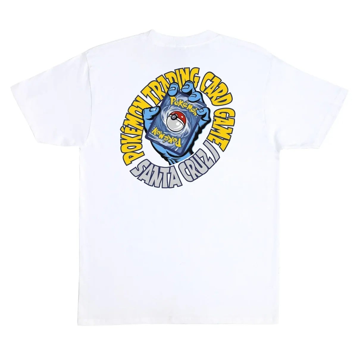 Santa Cruz Pokemon TCG Hand T-Shirt - White