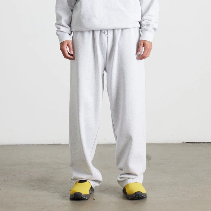 Huf 89 Open Hem Fleece Pant - Heather Grey