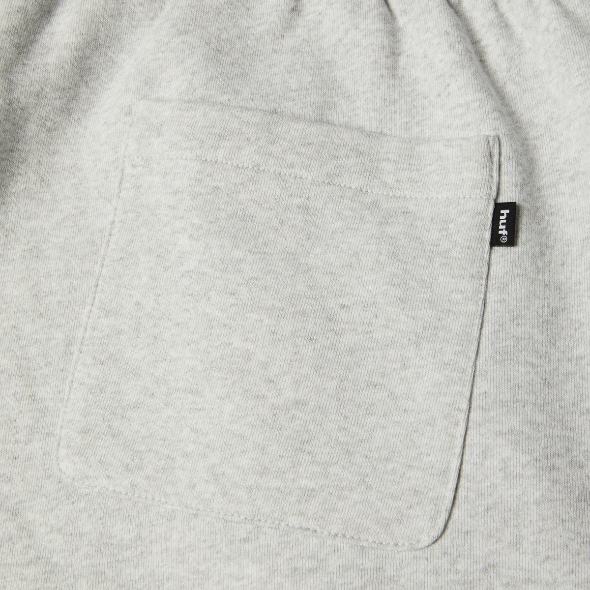 Huf 89 Open Hem Fleece Pant - Heather Grey