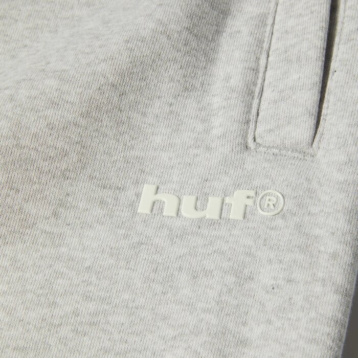 Huf 89 Open Hem Fleece Pant - Heather Grey