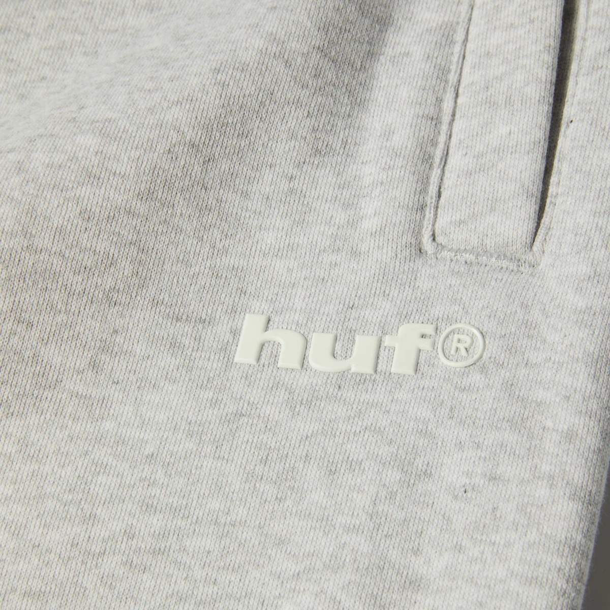 Huf 89 Open Hem Fleece Pant - Heather Grey