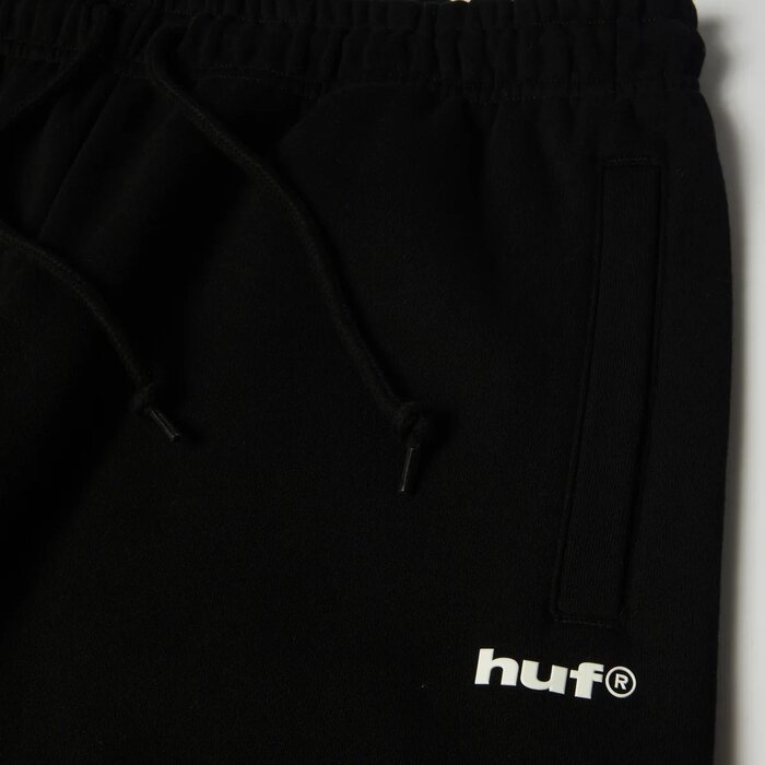 Huf 89 Open Hem Fleece Pant - Black