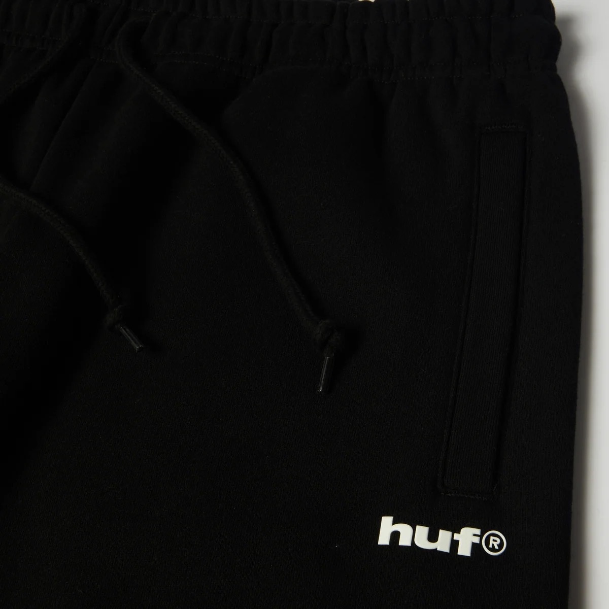 Huf 89 Open Hem Fleece Pant - Black