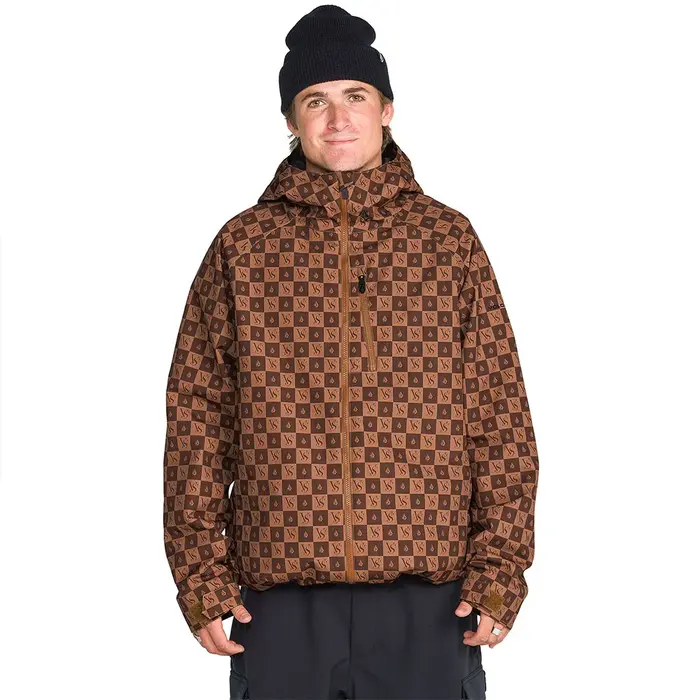 Volcom 2836 Insulated Jacket - Brown