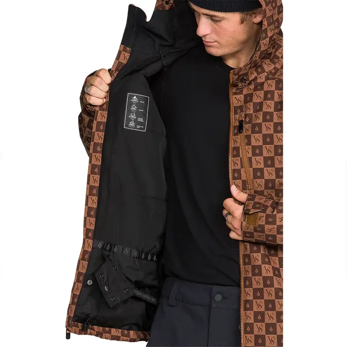 Volcom 2836 Insulated Jacket - Brown