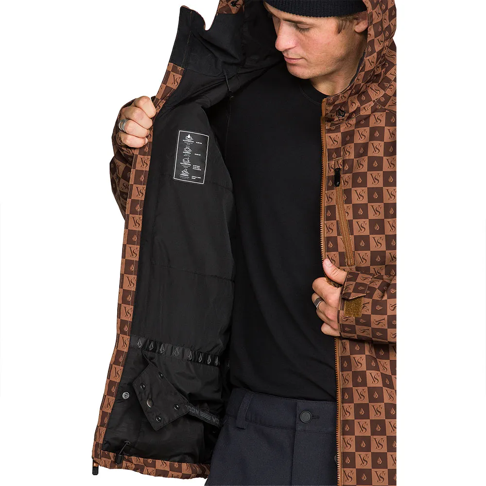 Volcom 2836 Insulated Jacket - Brown