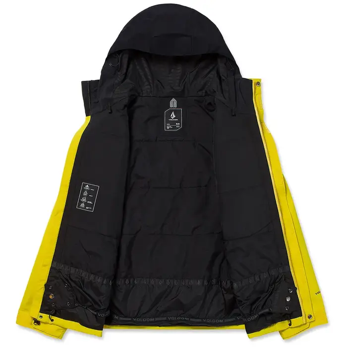 Volcom Buck Three Eighty Insulated Jacket - Yellow