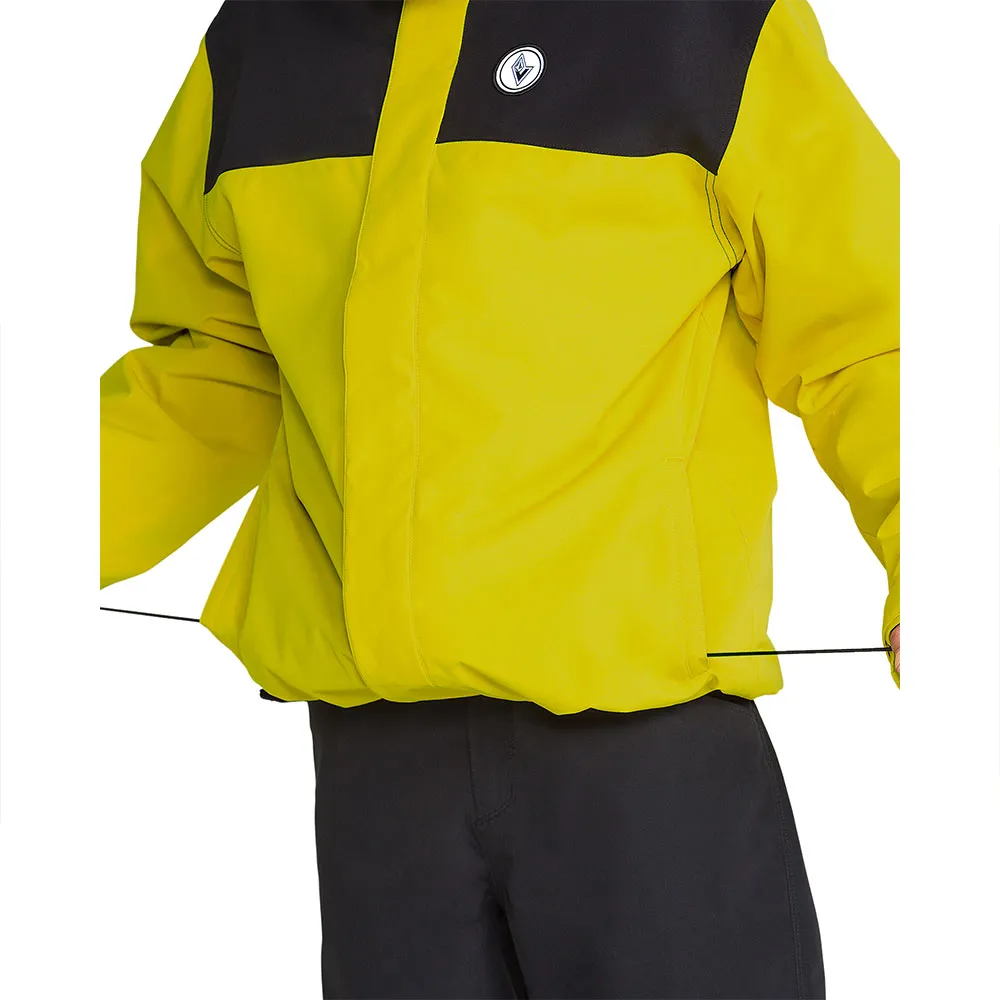 Volcom Buck Three Eighty Insulated Jacket - Yellow