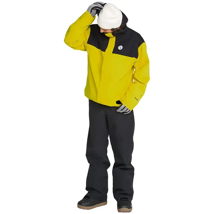 Volcom Buck Three Eighty Insulated Jacket - Yellow