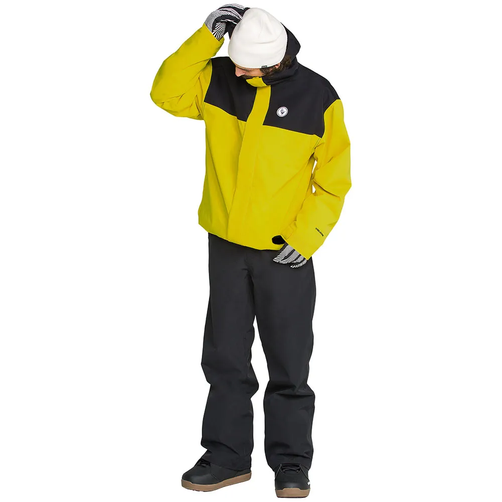 Volcom Buck Three Eighty Insulated Jacket - Yellow